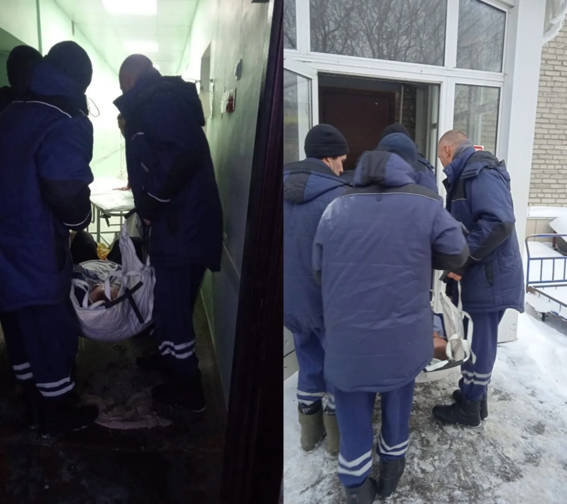 Спасатели помогли врачам в Барнауле доставить в больницу тяжелого пациента