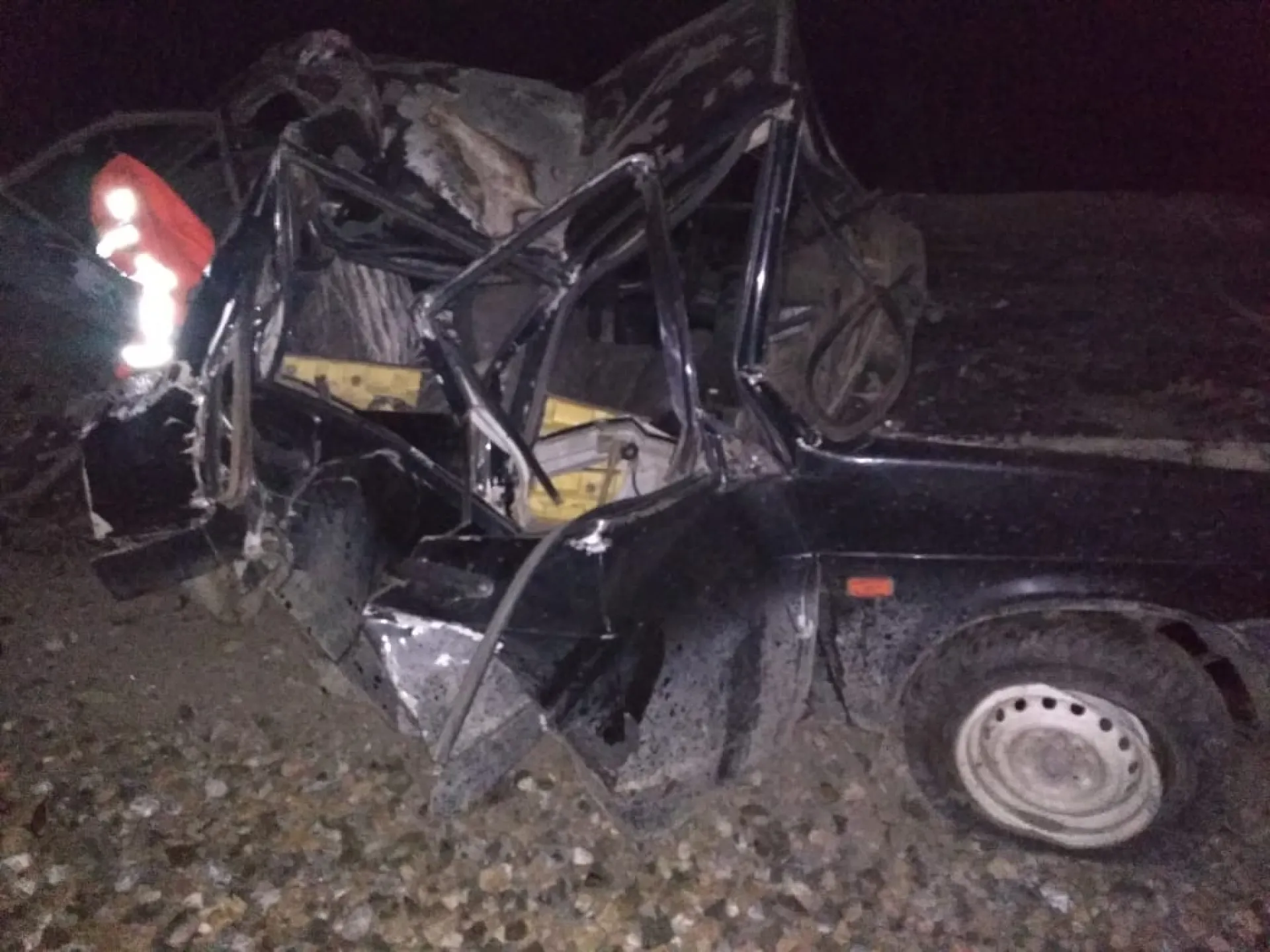 Житель Алтайского края, устроивший столкновение с грузовым поездом, заявил об угоне авто