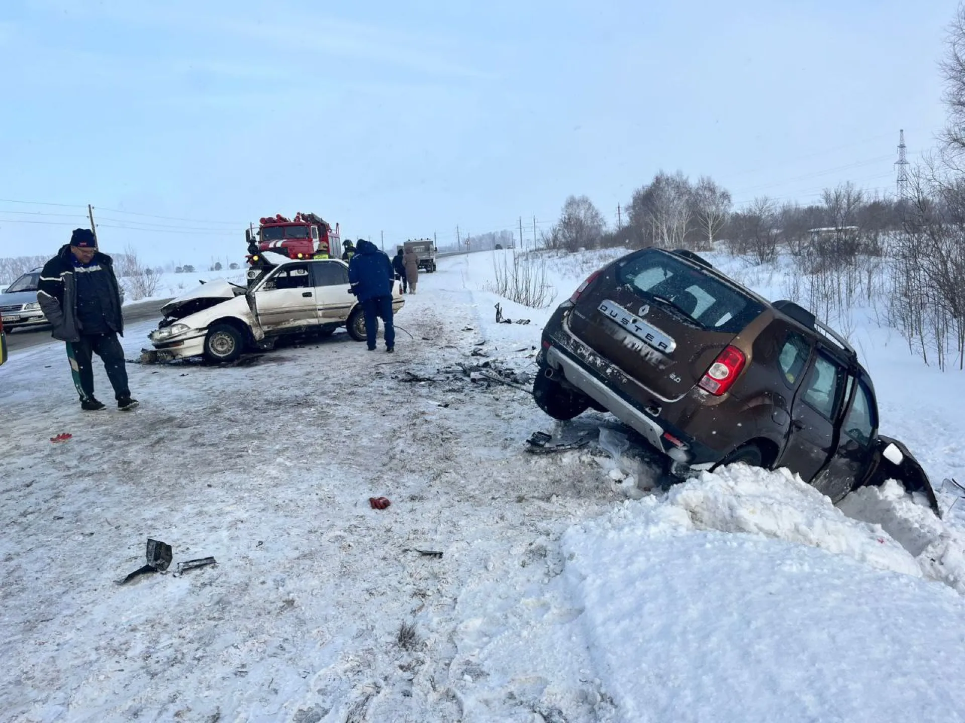 Смертельное ДТП произошло на трассе в Алтайском крае