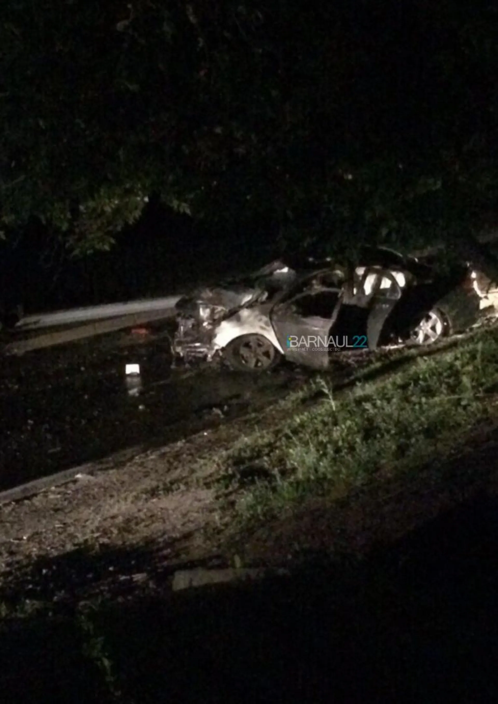 Водитель погиб в ДТП в Барнауле Водитель погиб в ДТП в Барнауле
