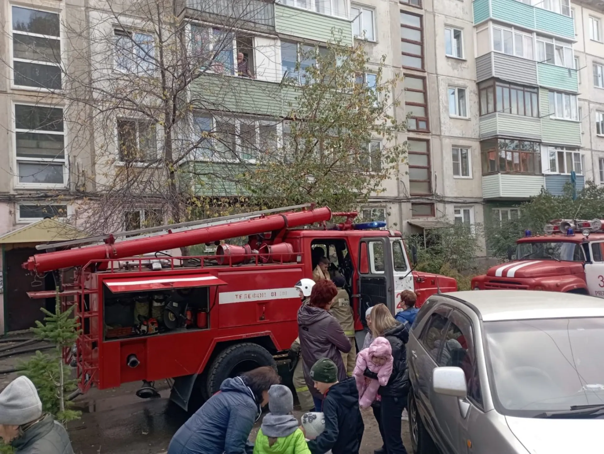 Пожарные спасли 10-летнего ребенка и котика из огня в Рубцовске