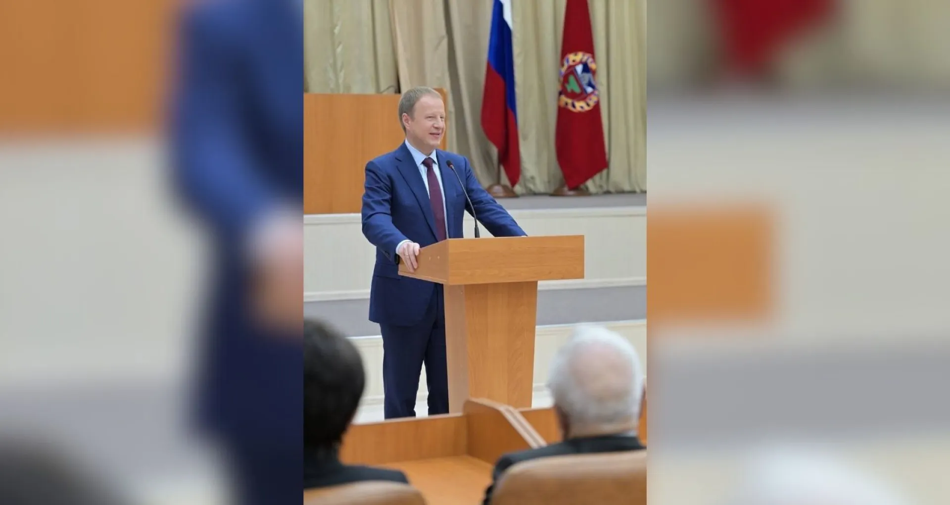 Губернатору Алтайского края Виктору Томенко исполнилось 54 года
