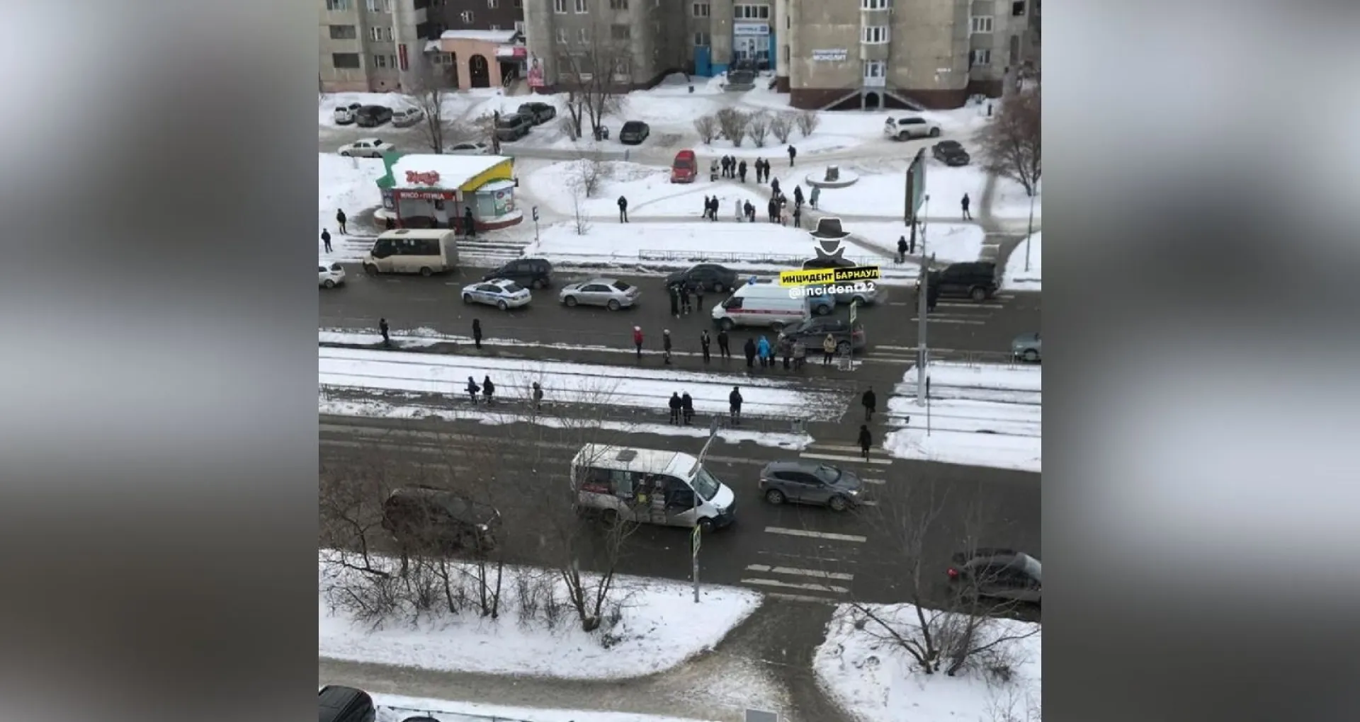 В Барнауле сбили пешехода в Индустриальном районе В Барнауле сбили пешехода в Индустриальном районе