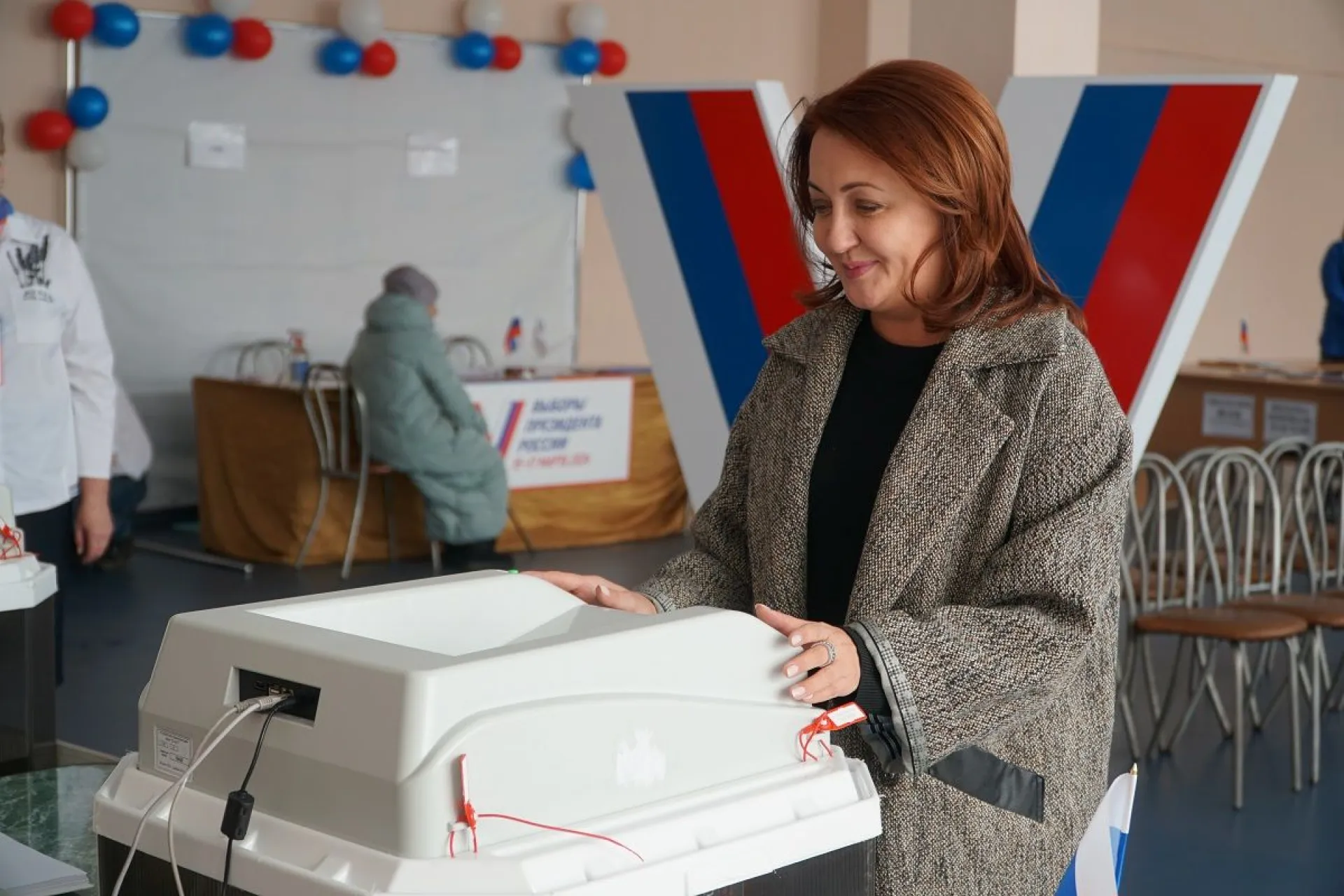 Наталья Кувшинова проголосовала на выборах президента России