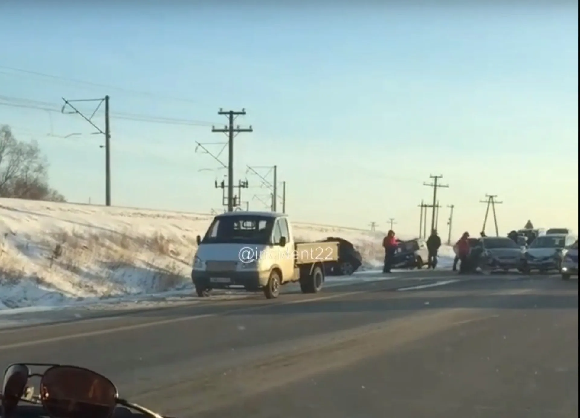 Массовое ДТП произошло в Новоалтайске