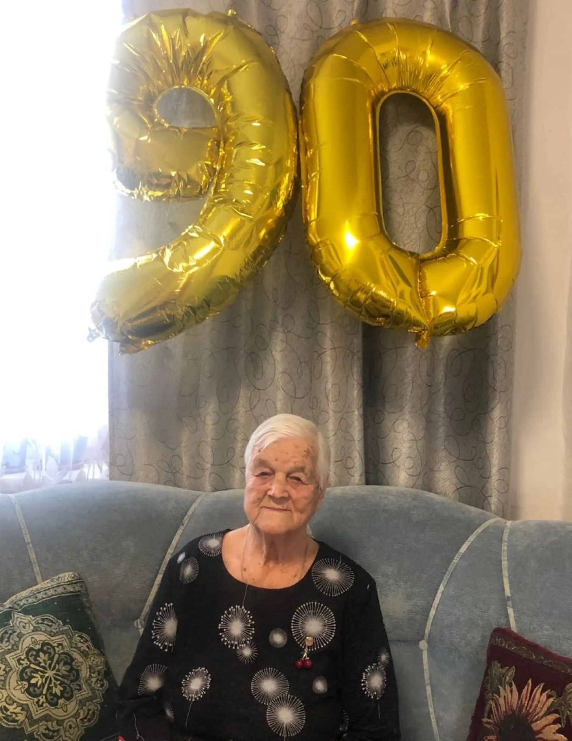 Жительница Заринска отметила 90-летний юбилей