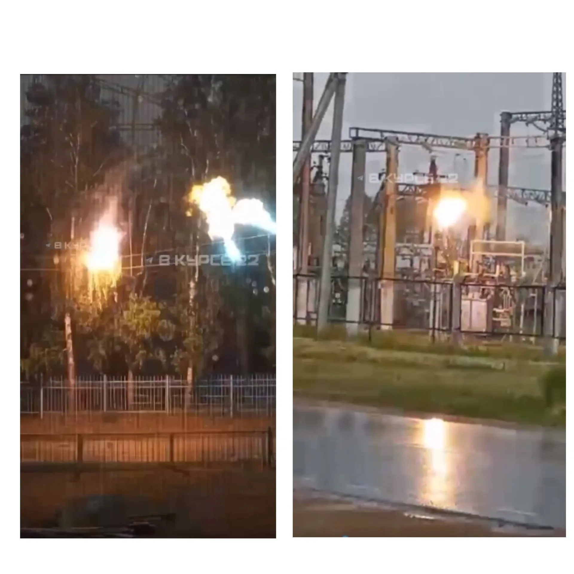 Из-за урагана в Мамонтовском районе произошло два возгорания
