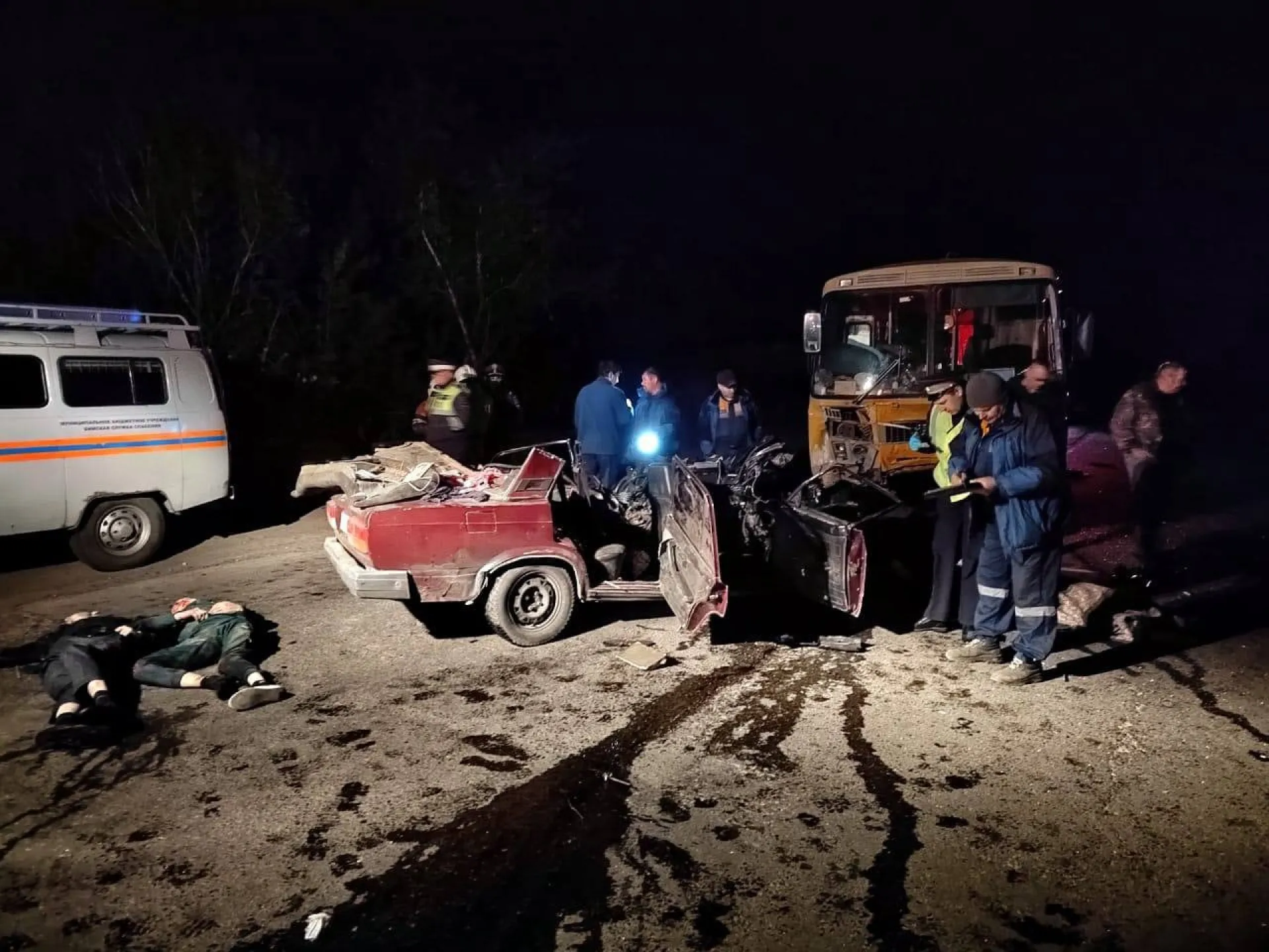 Смертельное ДТП с участием автобуса произошло в Бийске Смертельное ДТП с участием автобуса произошло в Бийске