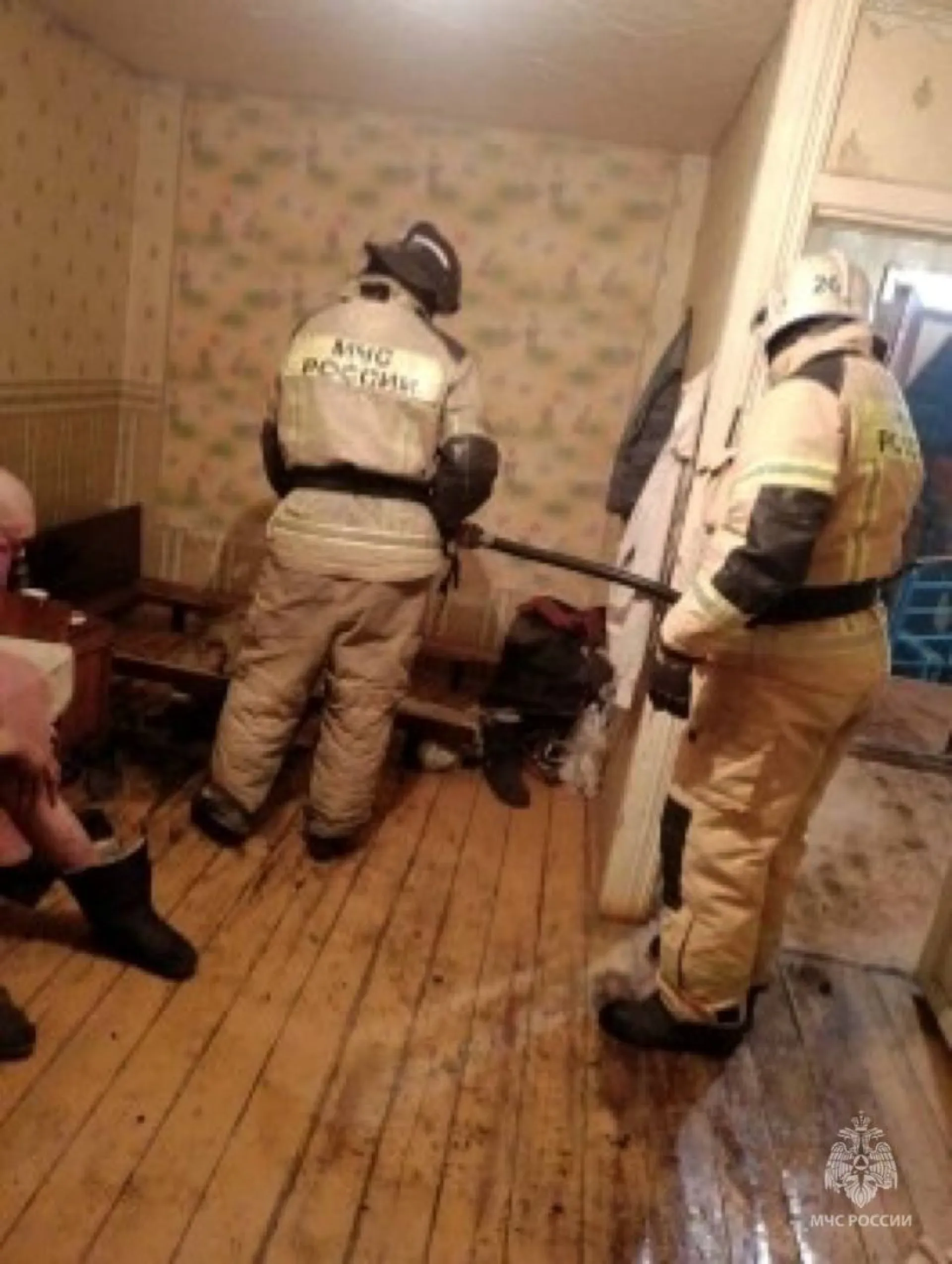 В Первомайском районе пожарные спасли человека В Первомайском районе пожарные спасли человека