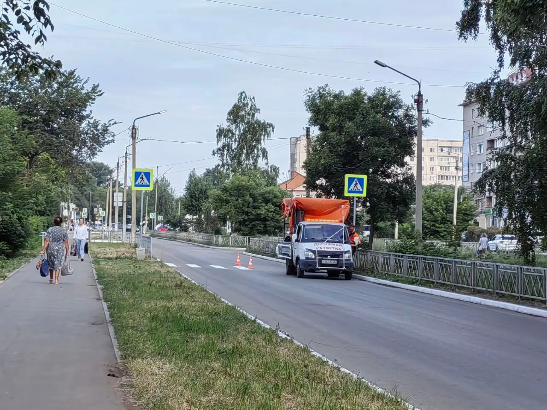 Почти 4 миллиона рублей выделили на разметку дорог в Рубцовске