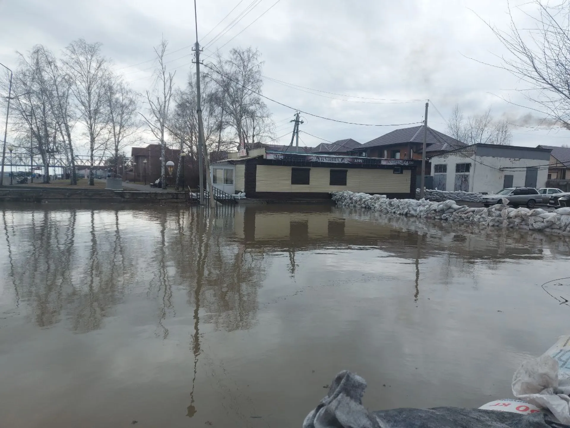 Уровень воды в реке приближается к критическому в Камне-на-Оби