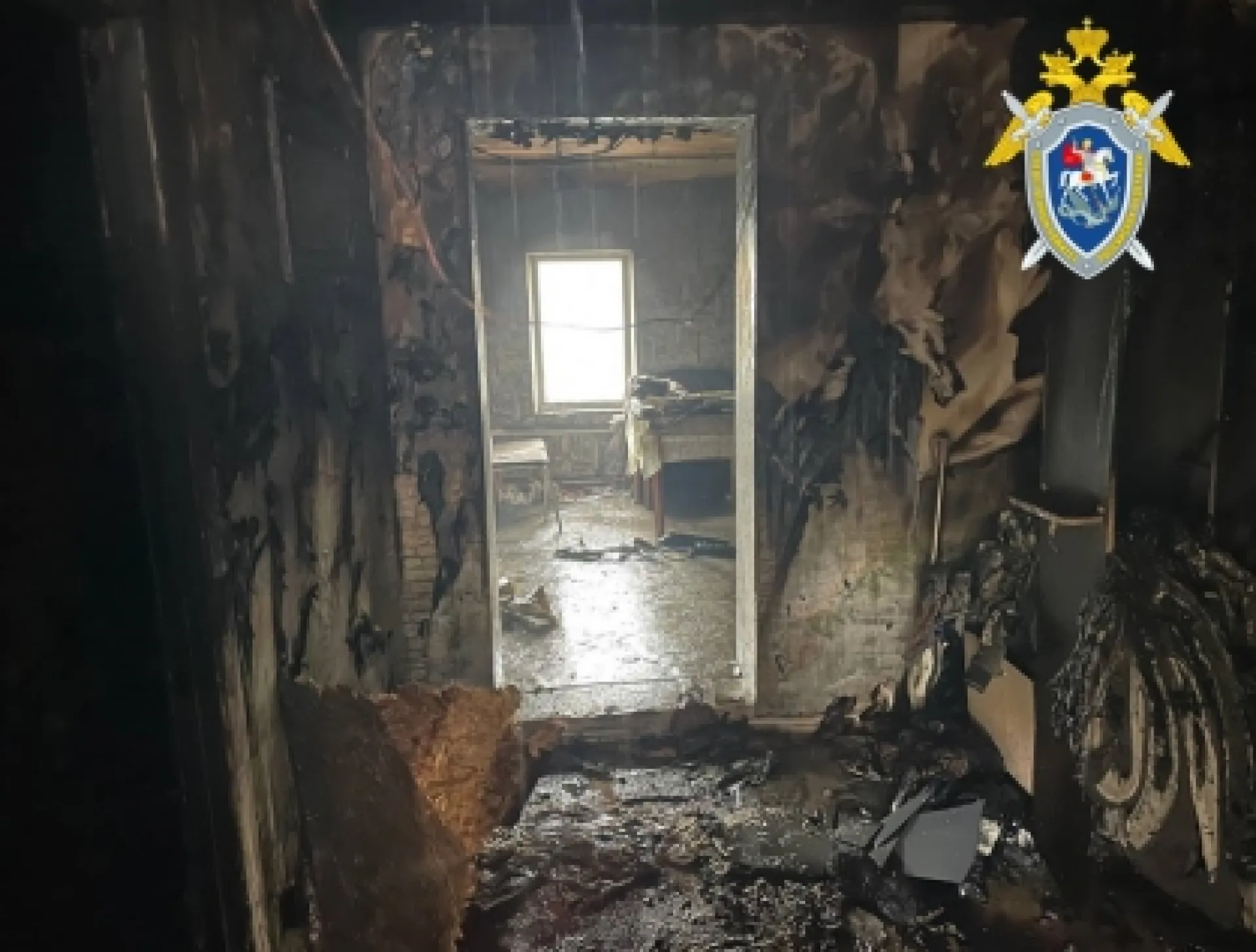 Трое детей погибли в результате пожара в Алтайском крае 