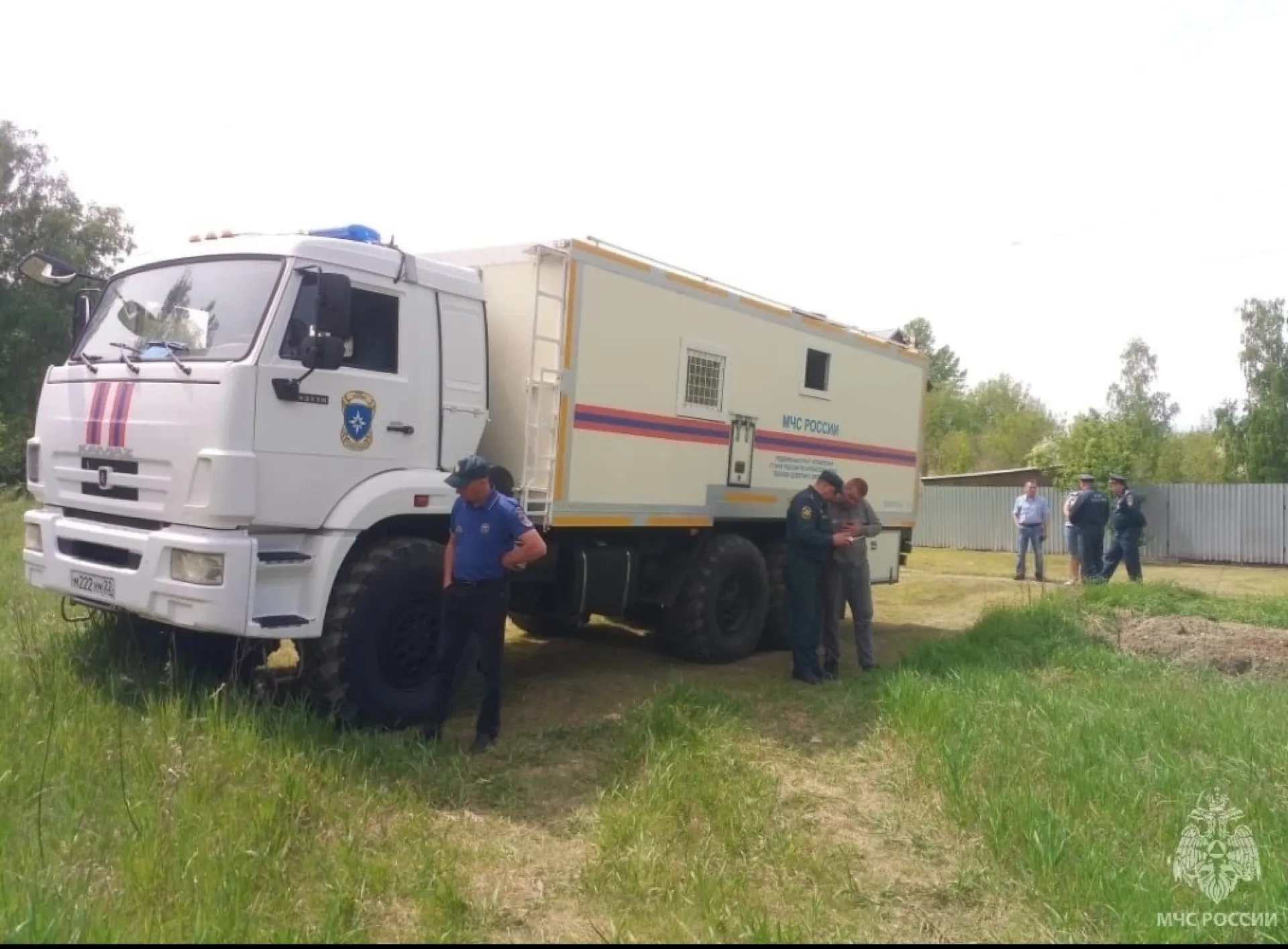 В Бийском районе работает опергруппа ГУ МЧС России по Алтайскому краю
