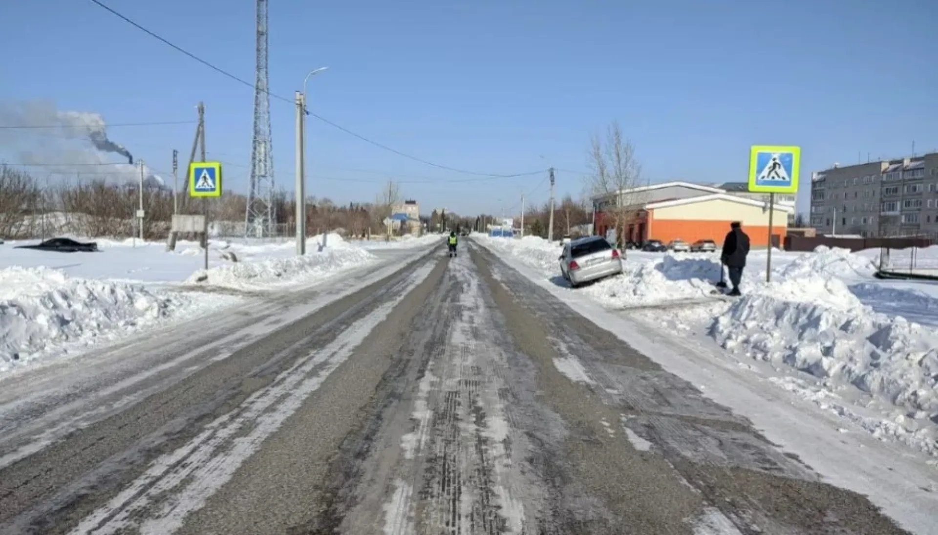 Школьница попала под машину в Рубцовске