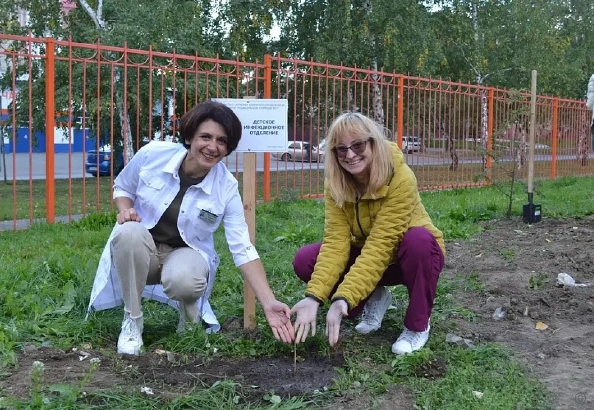 Территории медучреждений благоустраивают в Барнауле
