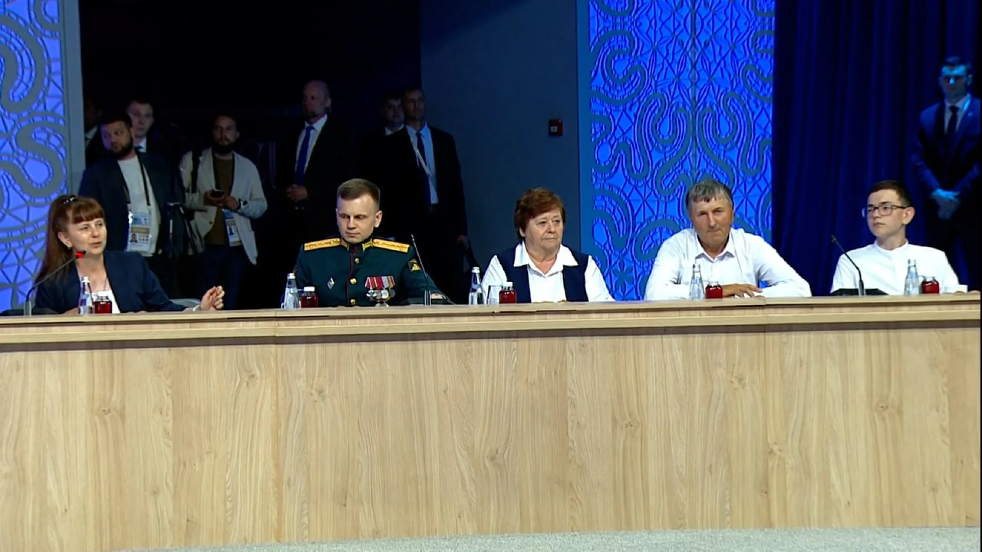 Семья из Алтайского края встретилась с президентом России