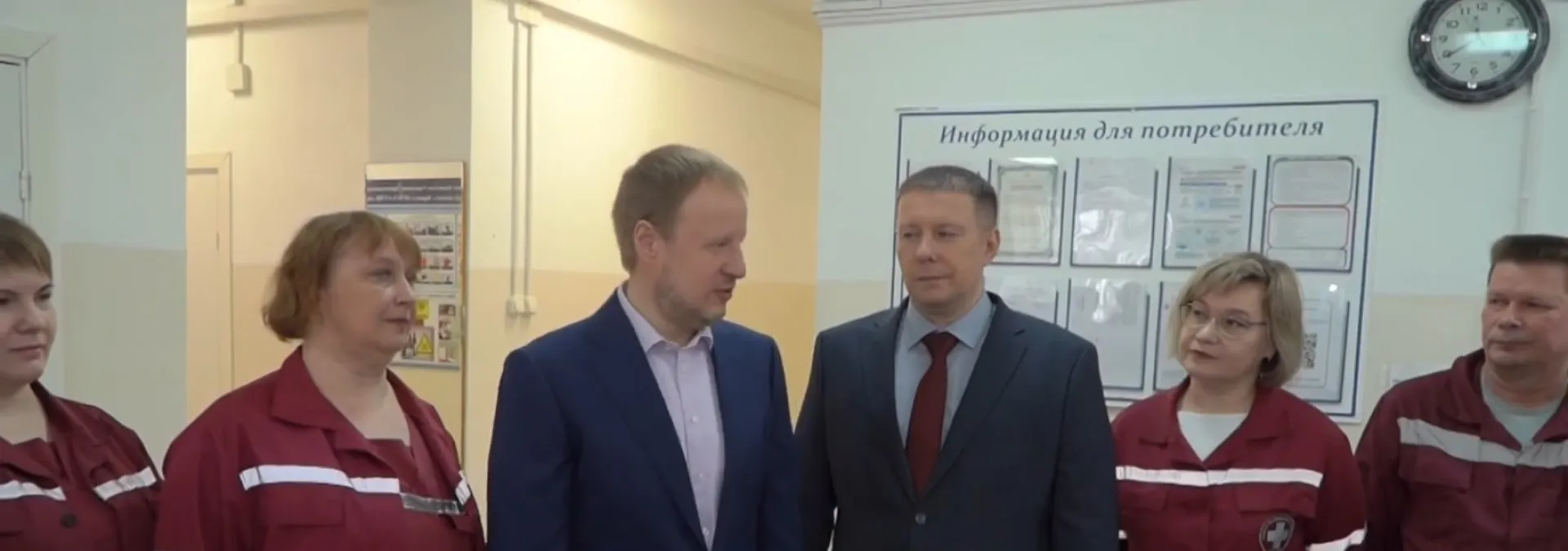 Виктор Томенко поздравил работников скорой помощи с профессиональным праздником
