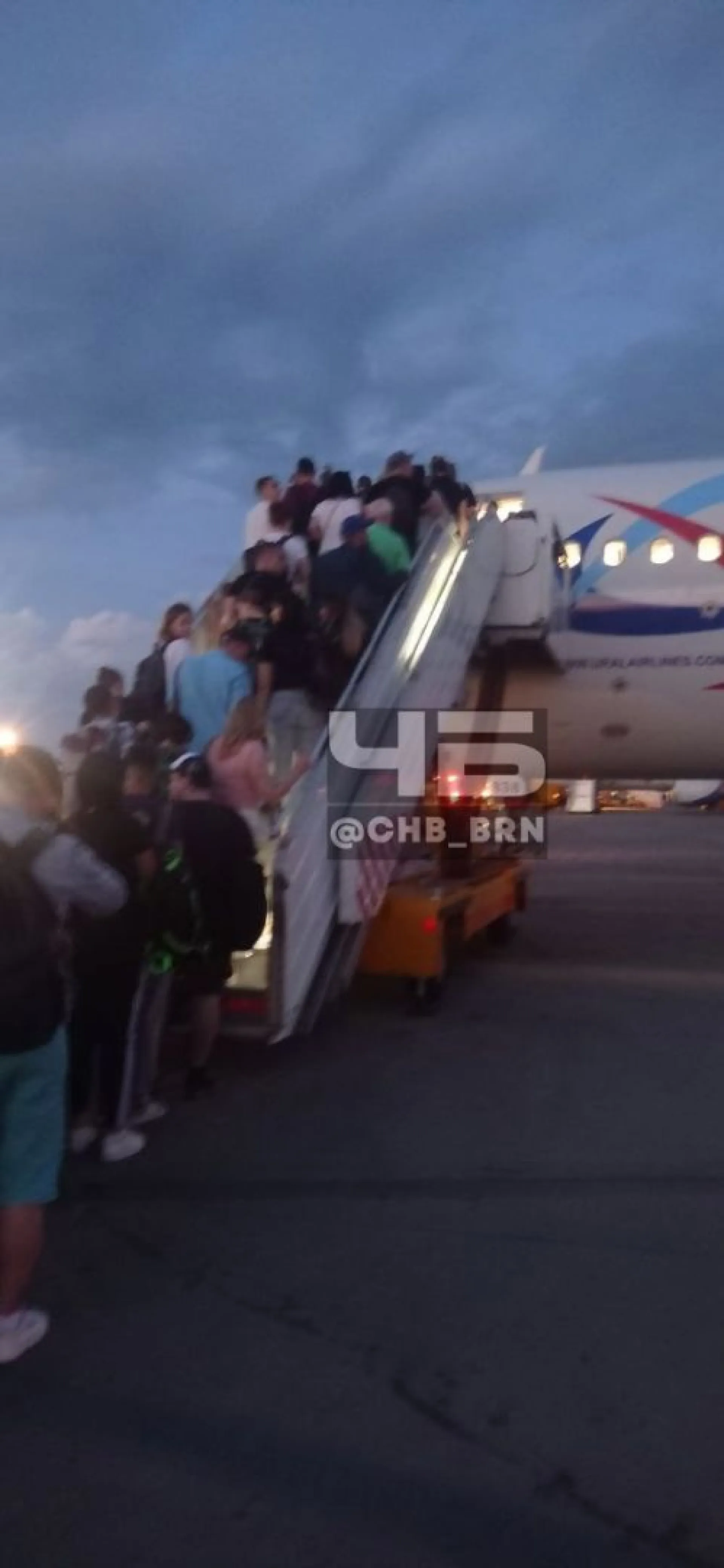 Пассажиры устроили давку в московском аэропорту, пытаясь улететь в Барнаул