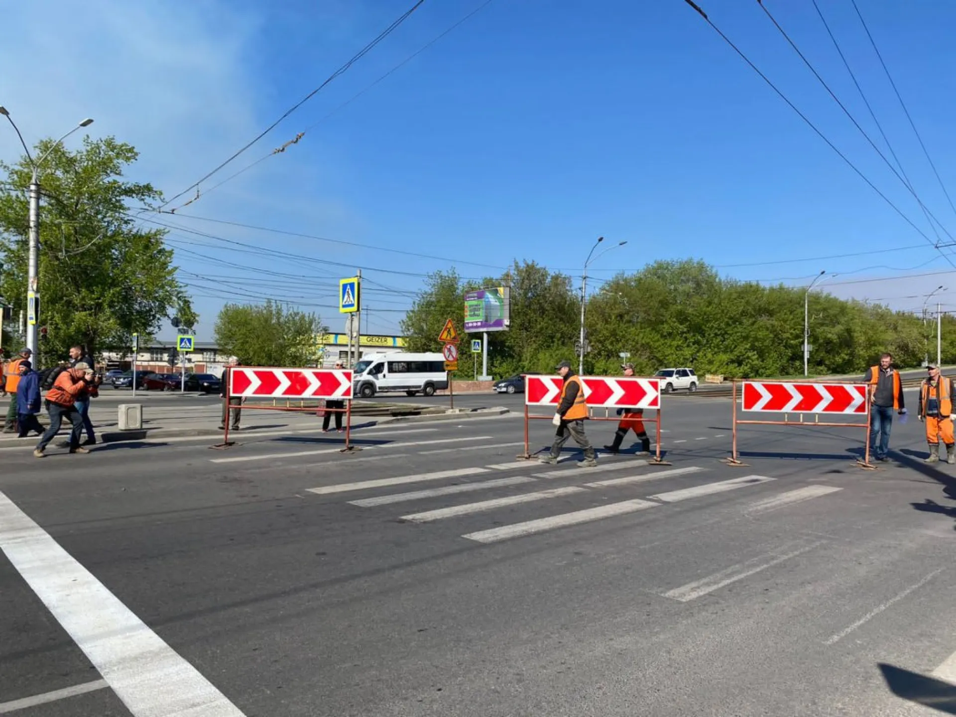 На проспекте Ленина в Барнауле началось строительство разворотного кольца На проспекте Ленина в Барнауле началось строительство разворотного кольца