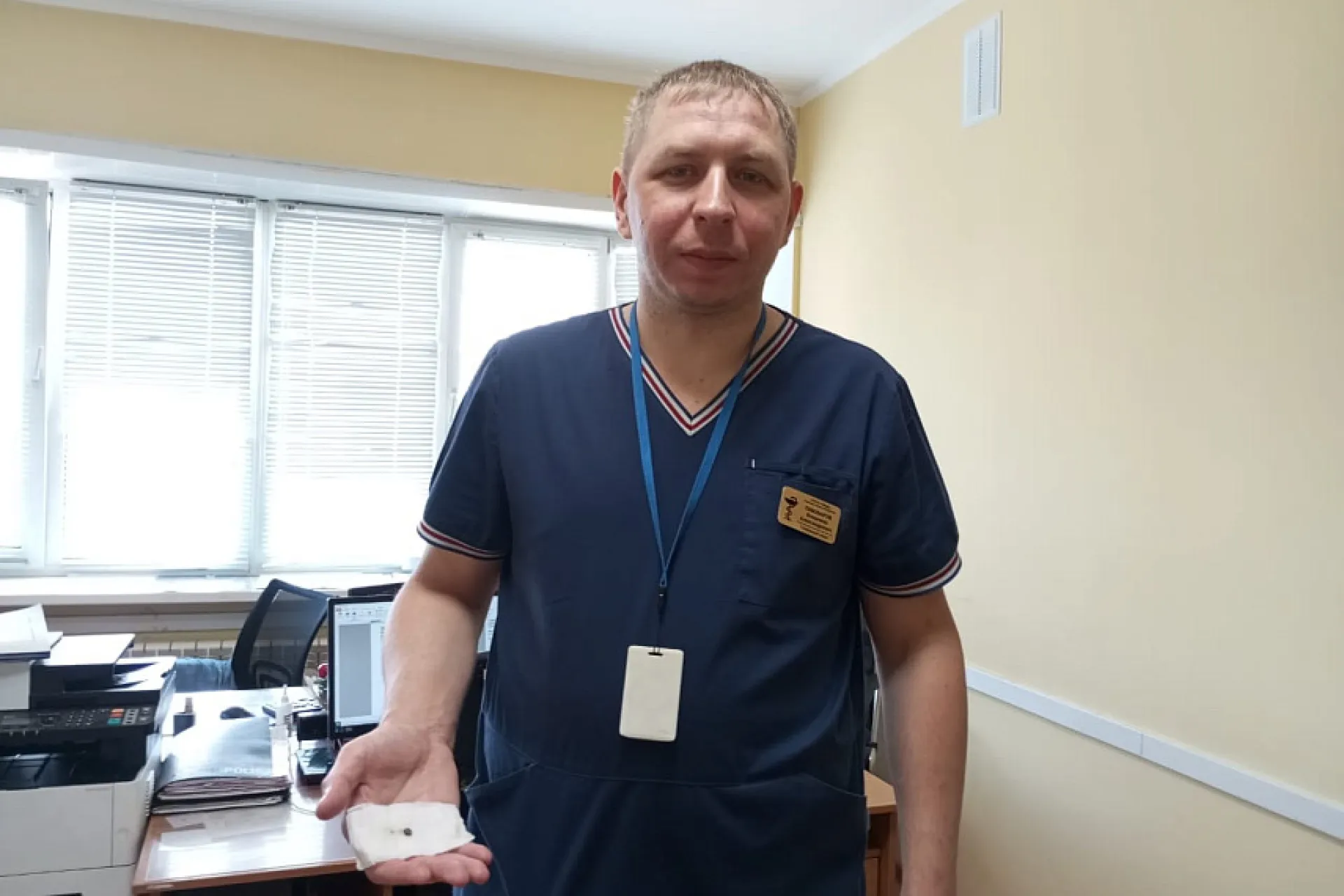 Осколок мины помог выявить онкологию у бойца СВО из Алтайского края 
