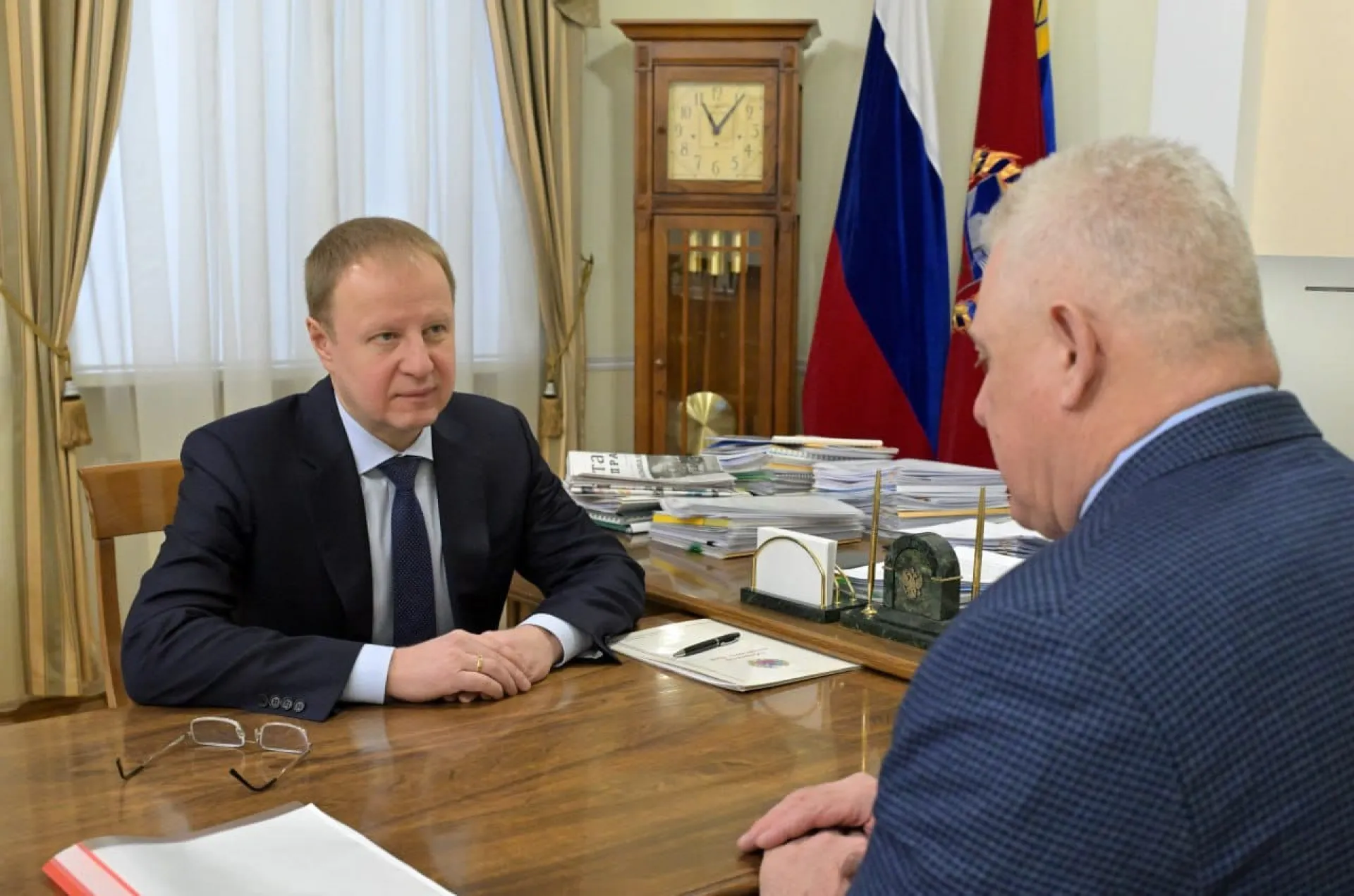Итоги прошлого года и планы развития Новоалтайска губернатор Алтайского края обсудил с главой муниципалитета