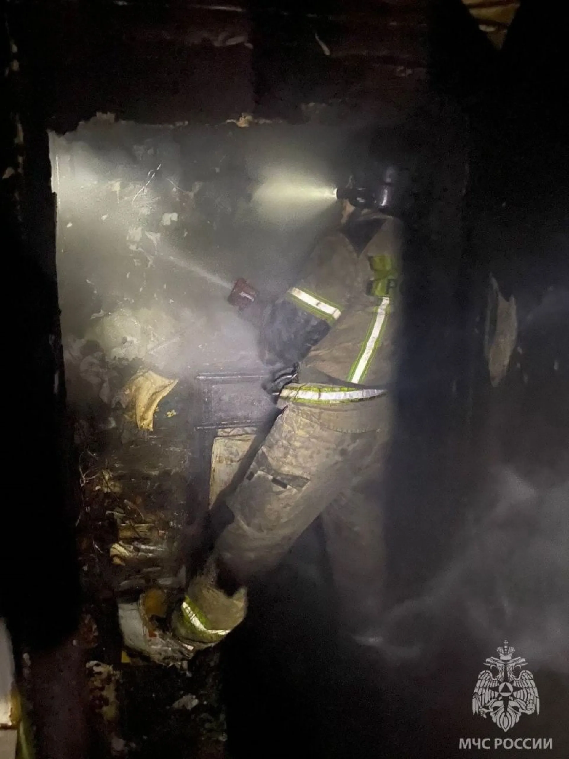 Пожарные спасли из огня трех человек в Барнауле Пожарные спасли из огня трех человек в Барнауле