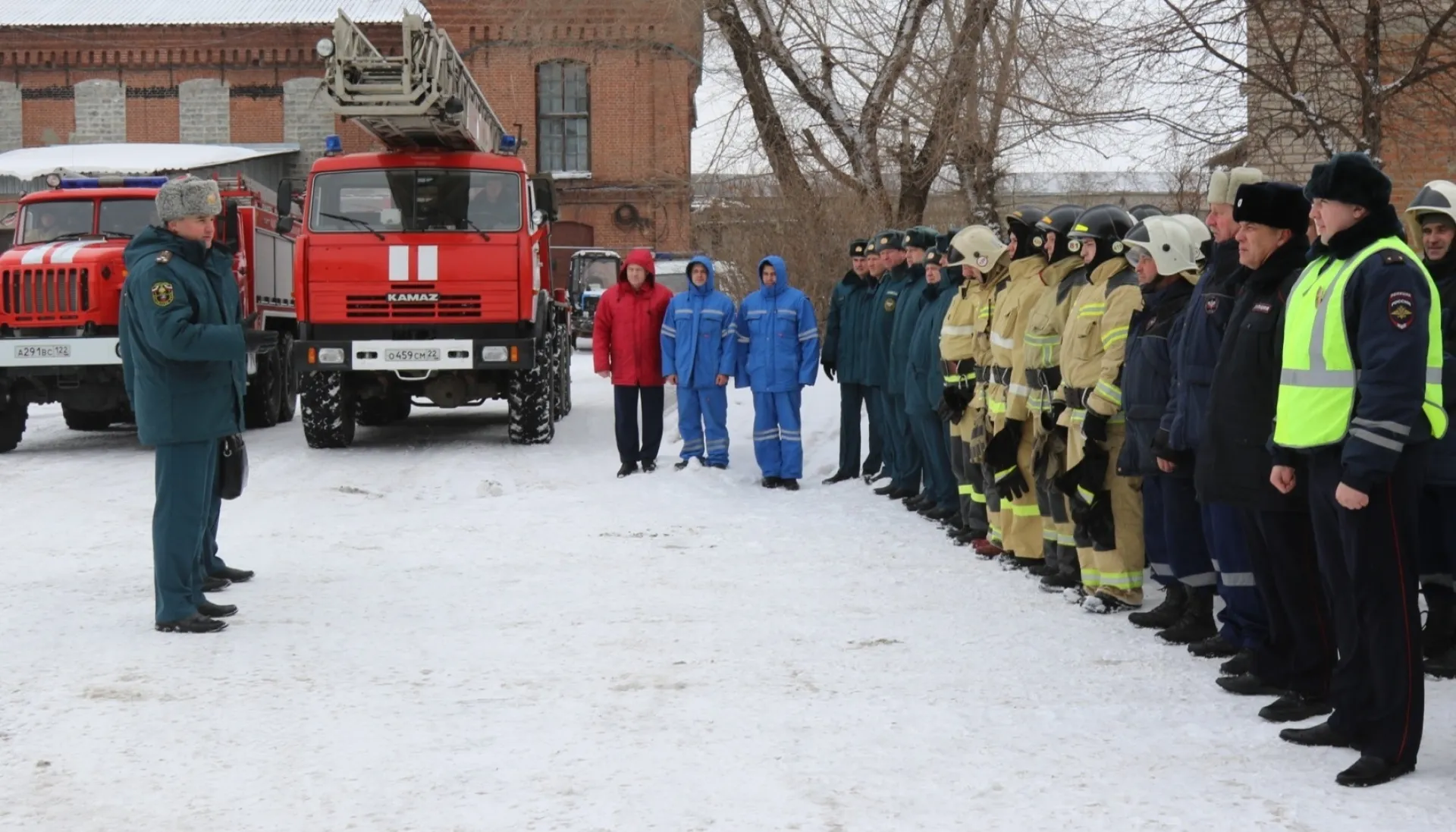 Пожарные учения пройдут в Алтайском крае Пожарные учения пройдут в Алтайском крае