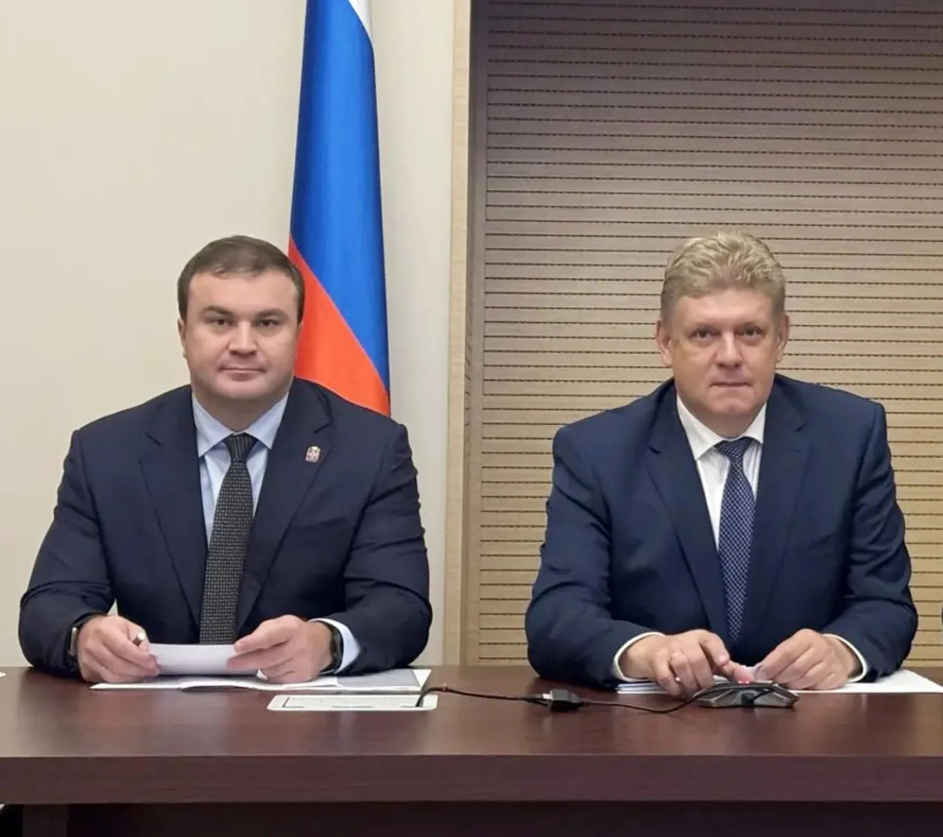 Анатолий Серышев и Виталий Хоценко