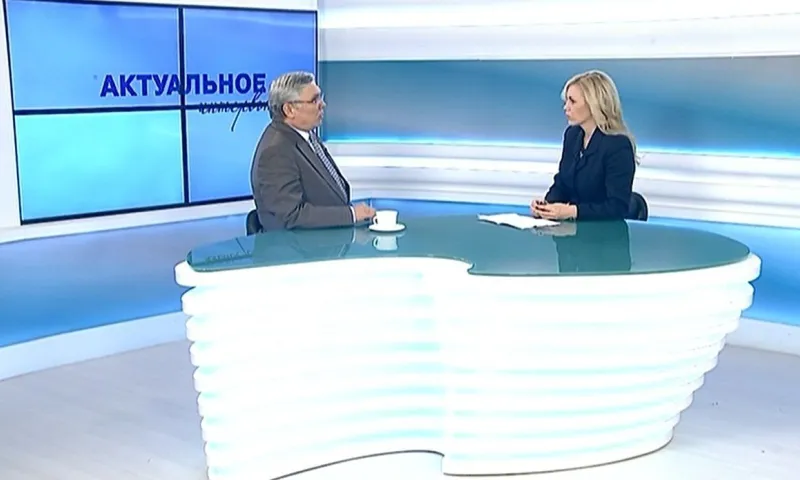 «Актуальное интервью» - председатель комитета и здравоохранению и науке АКЗС Александр Лазарев