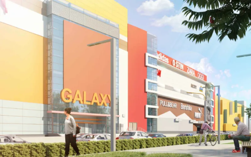 Опубликован проект благоустройства Полюсного проезда возле ТРЦ «Галактика»