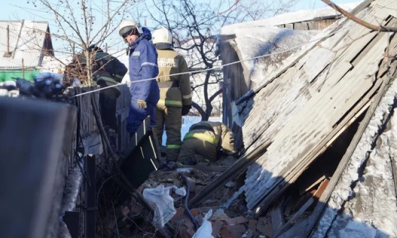 Фото: взрыв произошёл в жилом доме в Алтайском крае