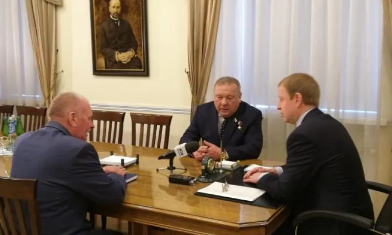 Генерал-полковник Владимир Шаманов встретился с губернатором Алтайского края
