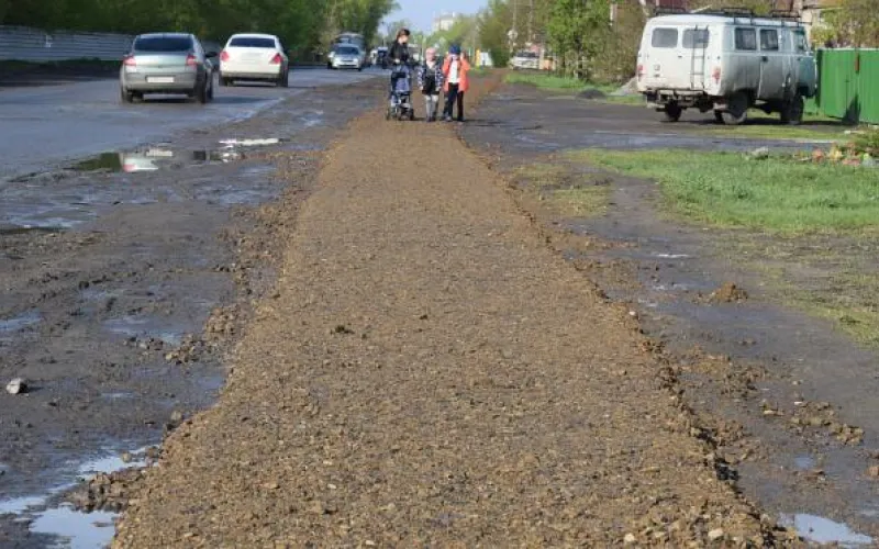 Новая пешеходная дорожка откроется в Барнауле 