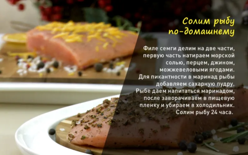 «Утренний канал»: солим рыбку по-домашнему