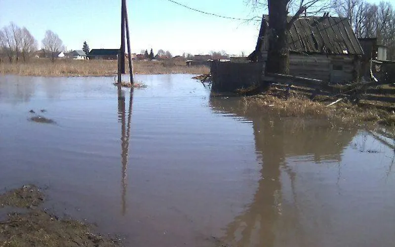 Паводок 2018: сильные заторы образовались на Чумыше в районе Тальменки
