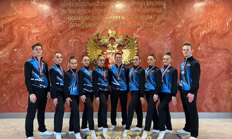 Алтайские гимнасты стали бронзовыми призёрами Кубка России по спортивной аэробике