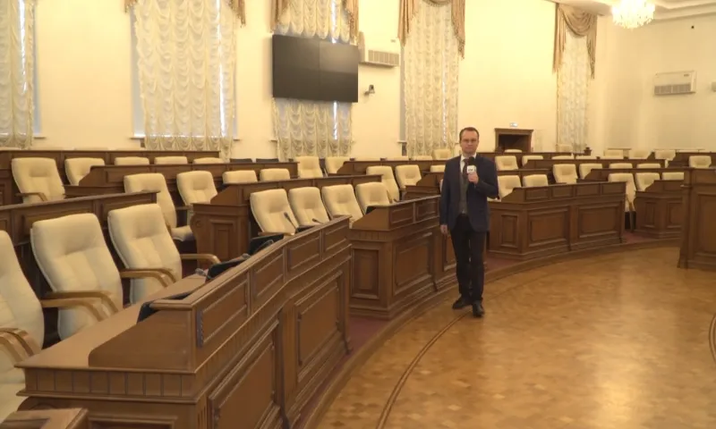Специальный репортаж со встречи Александра Карлина с руководителями фракций АКЗС