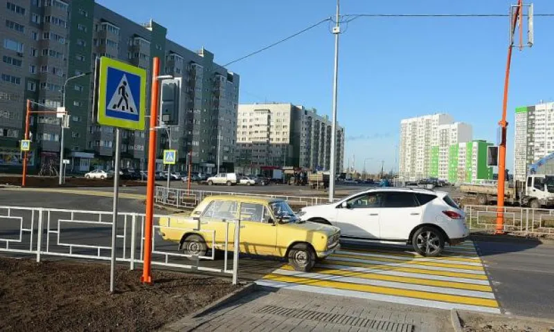 Строительство дорог в новых микрорайонах завершается в Барнауле