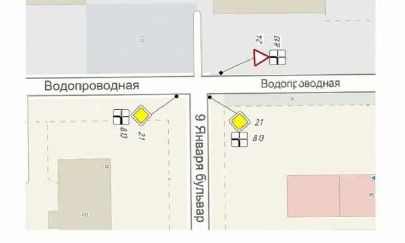 Движение на двух перекрёстках изменили в Барнауле