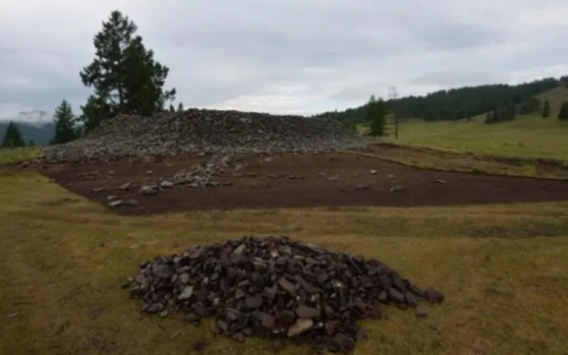 Воинское кладбище эпохи Великого переселения народов обнаружили на Алтае