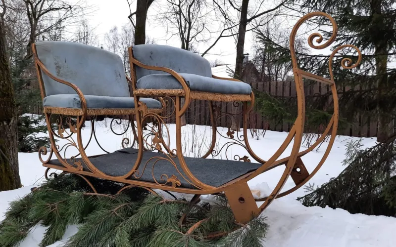 В России открылся фестиваль старинных саней 