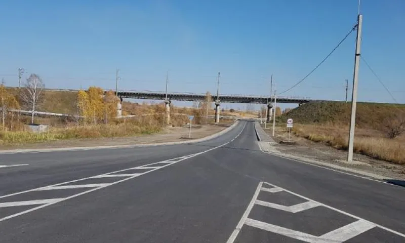 Реконструкция автодороги проекта «Русская кожа Алтай» завершена в Заринске