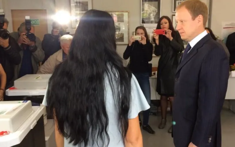 Врио губернатора Алтайского края посетил избирательные участки 