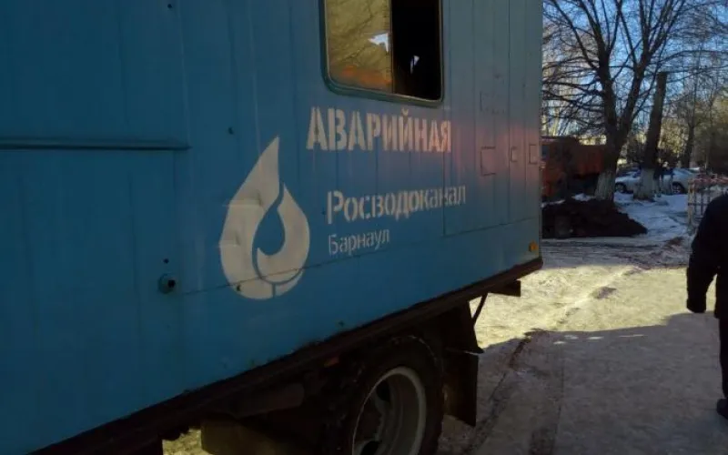 Коммунальная авария произошла в Барнауле