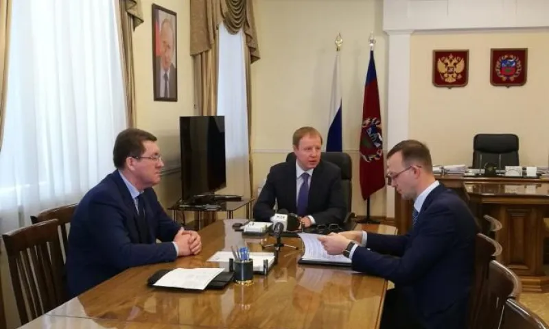Виктор Томенко провёл рабочую встречу с главой Барнаула по вопросам коммунальных аварий 