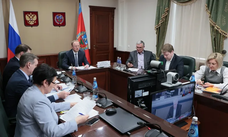 Виктор Томенко принял участие в заседании рабочей группы Госсовета России по экономике