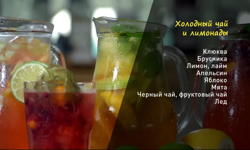 «Утренний канал»: готовим холодный чай и лимонады