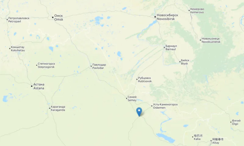 Второе за сутки сильное землетрясение произошло на границе Алтайского края
