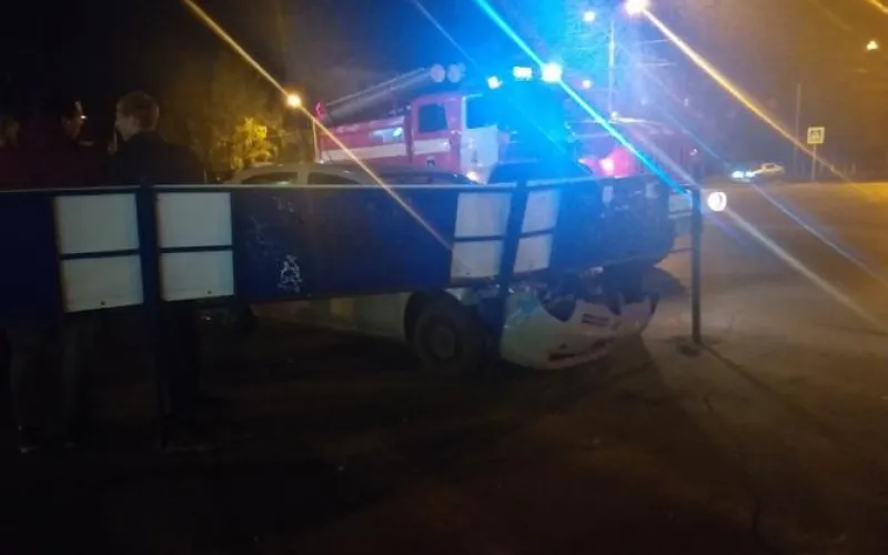 Ночью в Барнауле произошло три аварии по вине нетрезвых водителей