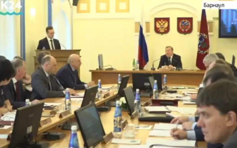 Специальный репортаж с майского заседания правительства Алтайского края 